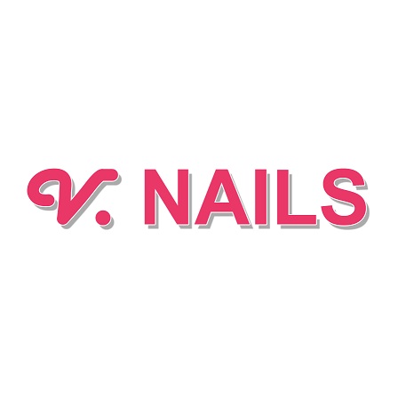 V Nails logo