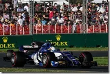 La Sauber nel gran premio d'Australia 2017