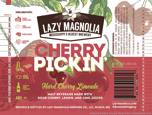 Lazy Magnolia Adding Belgian IPA & Cherry Pickin’ Bottles