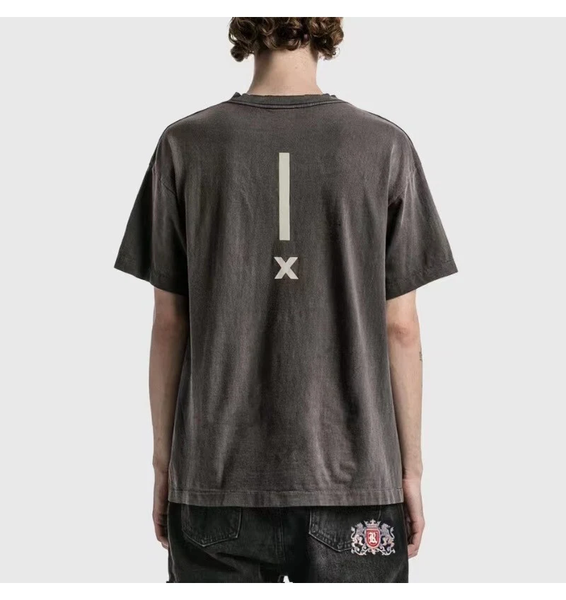 Summer unisex round neck short-sleeved T-shirt for men and women, breathable and comfortable, perfect for warm weather a