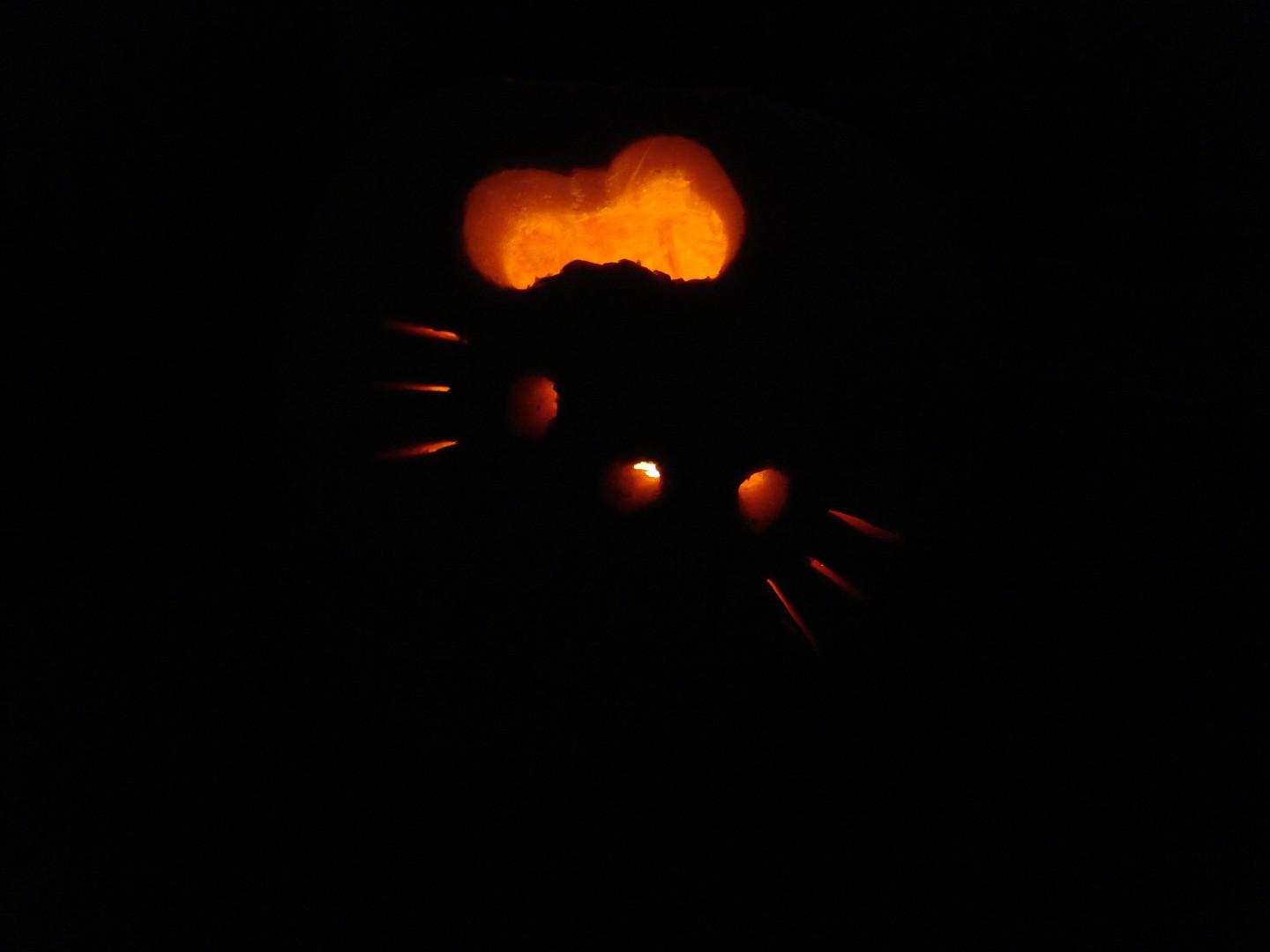 Hello Kitty pumpkin