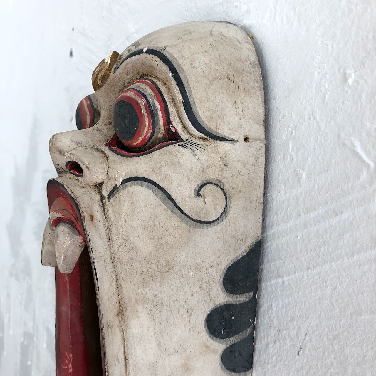 Painted Wood Mask