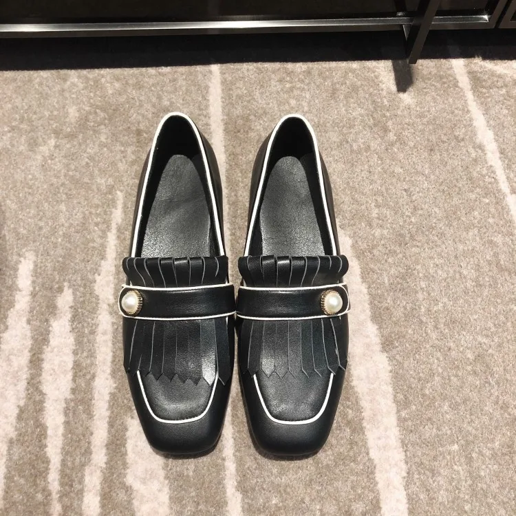 Title 3, Womens Flats Oxfords Genuine Leather Sneakers ...