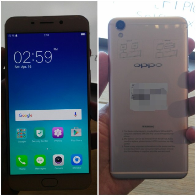 Hp Oppo F3 Plus Dirilis Secara bersamaan di 26 Kota Besar