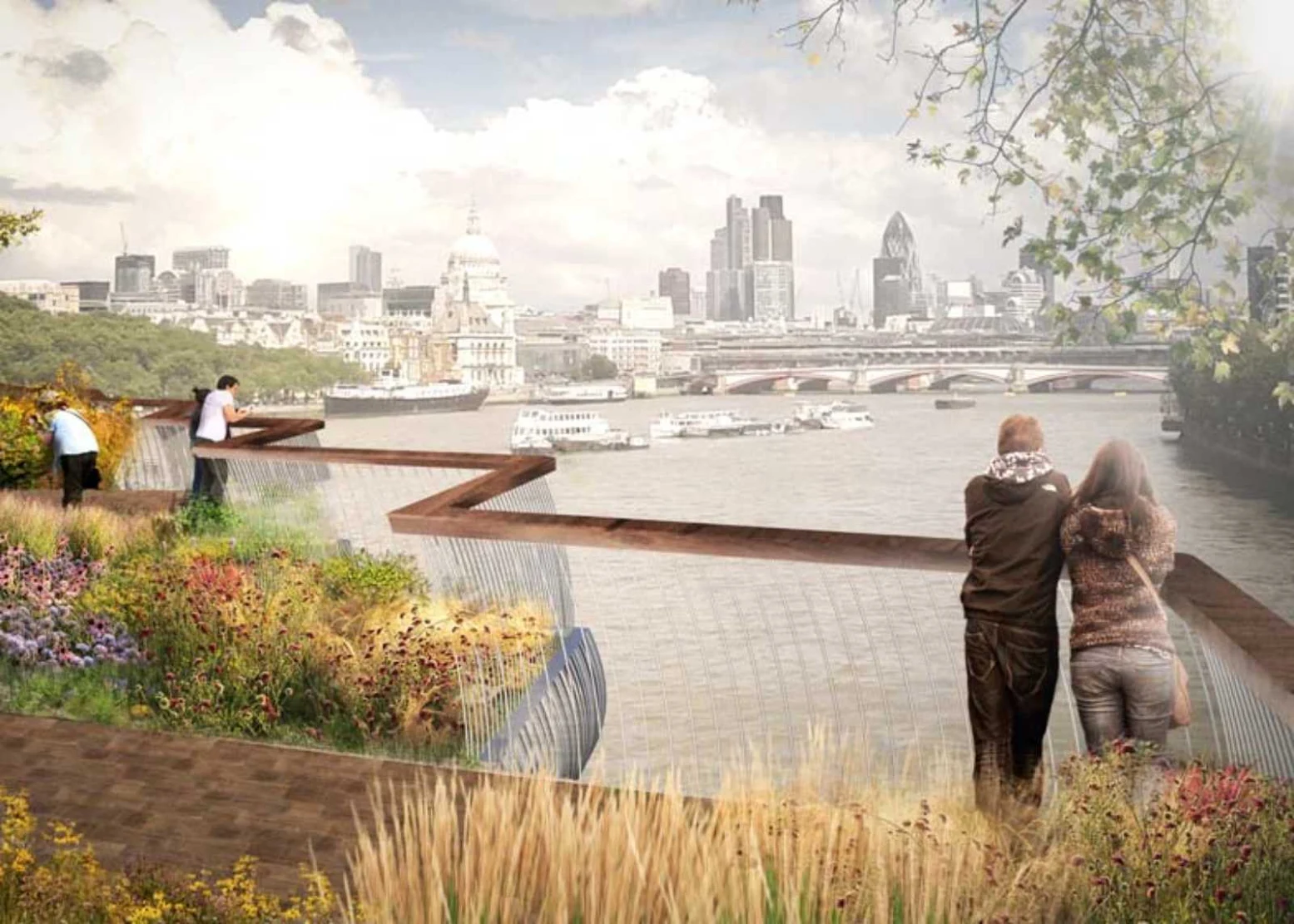 Garden Bridge for London by Thomas Heatherwick