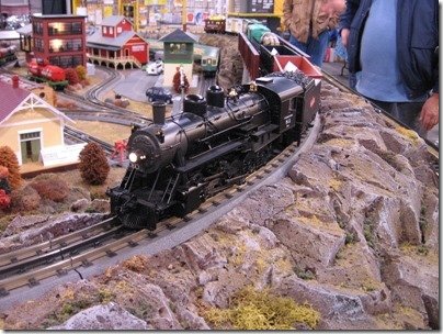 IMG_0703 O-Scale Pittsburgh, Shawmut & Northern 2-10-0 Decapod by MTH at the WGH Show in Puyallup, Washington on November 21, 2009