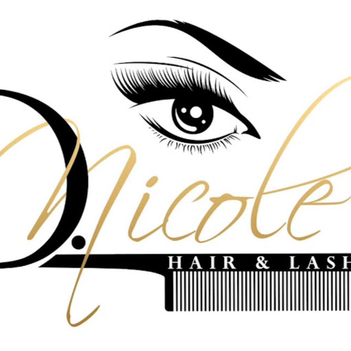 D. Nicole Hair Lash logo