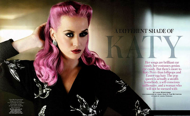 Katy Perry vintage para InStyle US (OCTUBRE 2011)