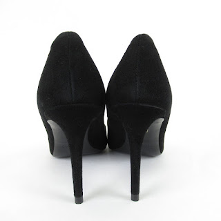 Theory Black Suede Pumps