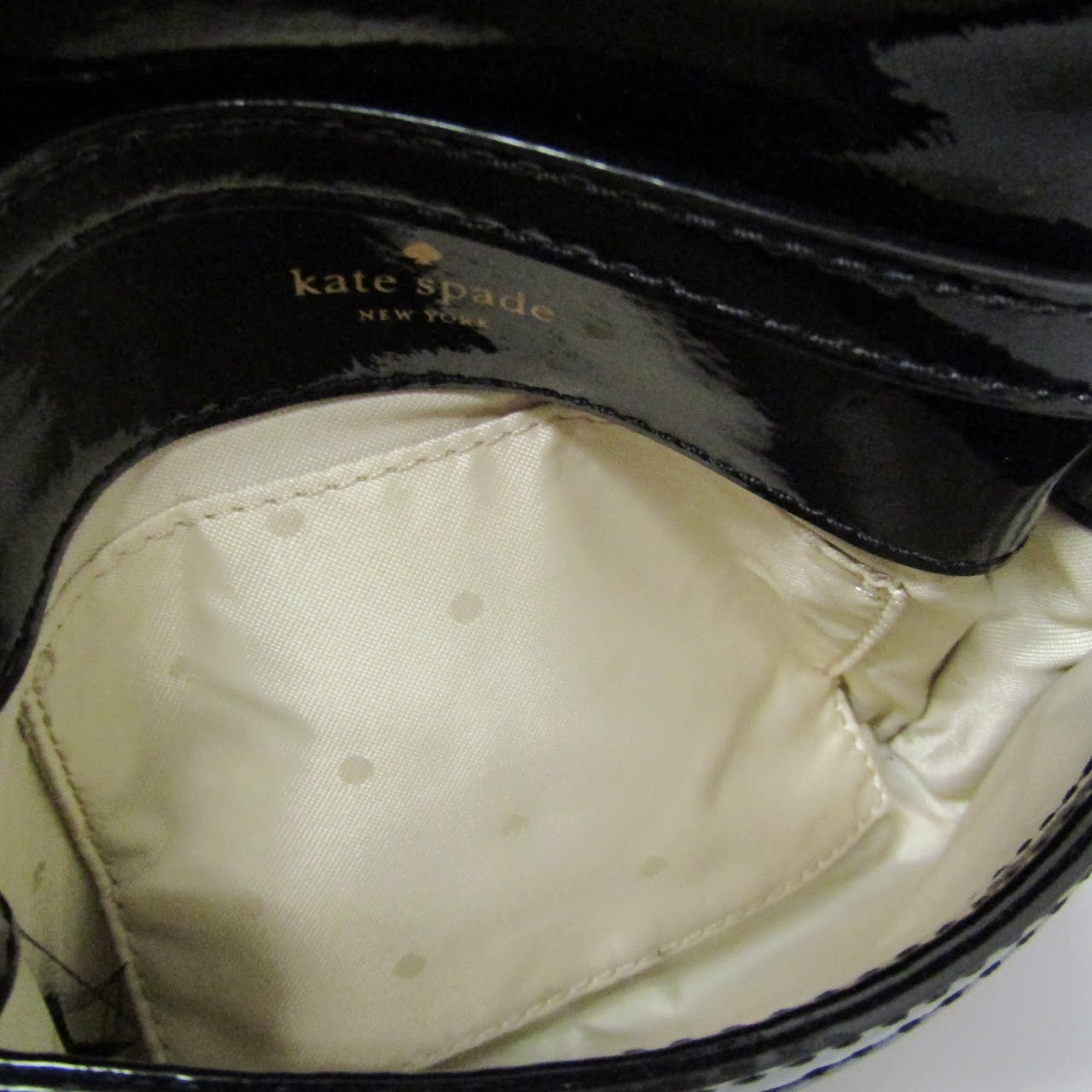 Kate Spade Patent Leather Crossbody Micro Bag