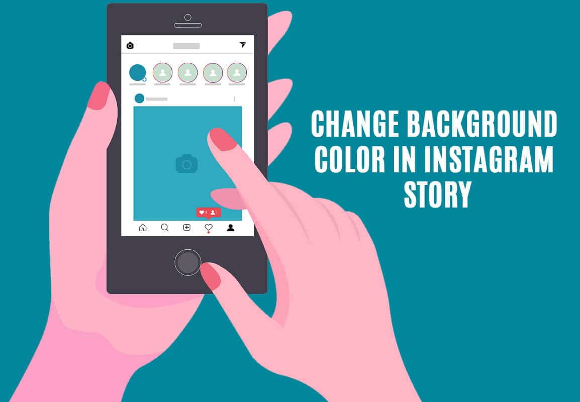 Come cambiare il colore di sfondo nella tua storia di Instagram (2021)