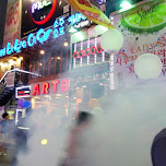 entrance to the famous Cocoon nightclub in Seoul, South Korea 