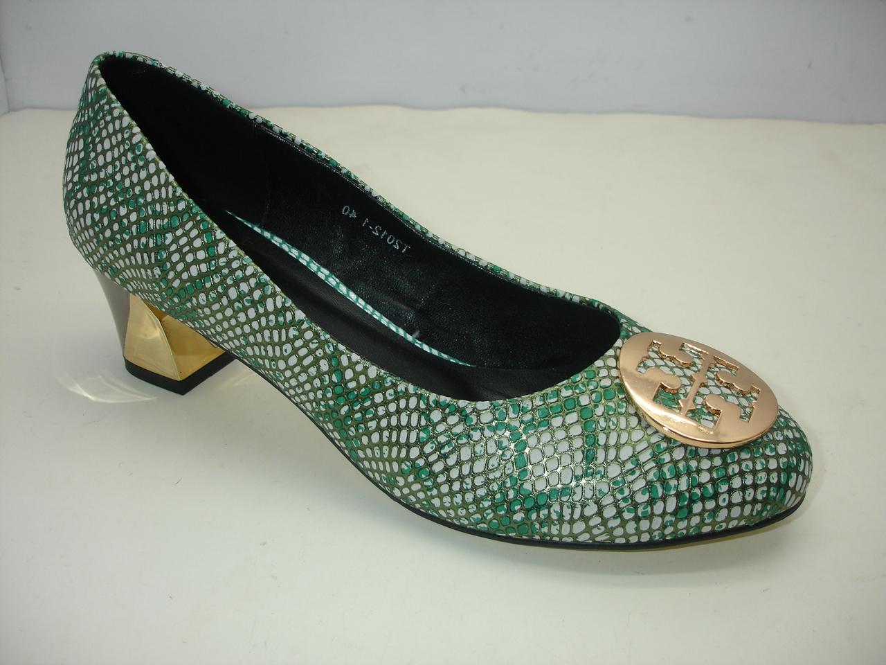 Tory Burch Heel Shoes Green