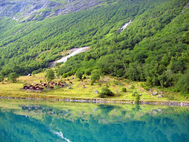 GLACIAR DE JOSTEDAL. BRIKSDAL Y PARQUE KJENUDALSBREEN. - NORUEGA I. DE TRONDHEIM A OSLO. FIORDOS Y GLACIARES. (20)