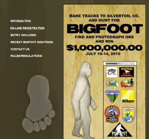 Promoters Of 1M Hunt 4 Bigfoot Contest Weigh In