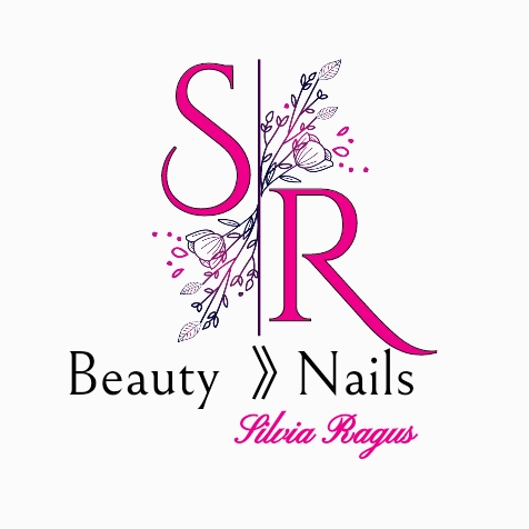 S.R Beauty》Nails logo