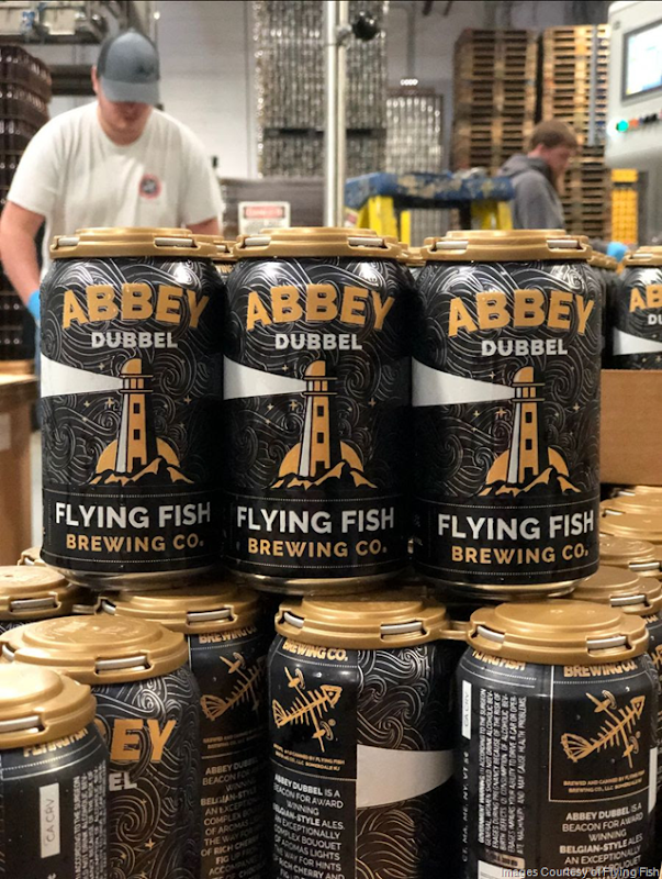 Flying Fish Releasing Abbey Dubbel & Irish Potato Candy Stout