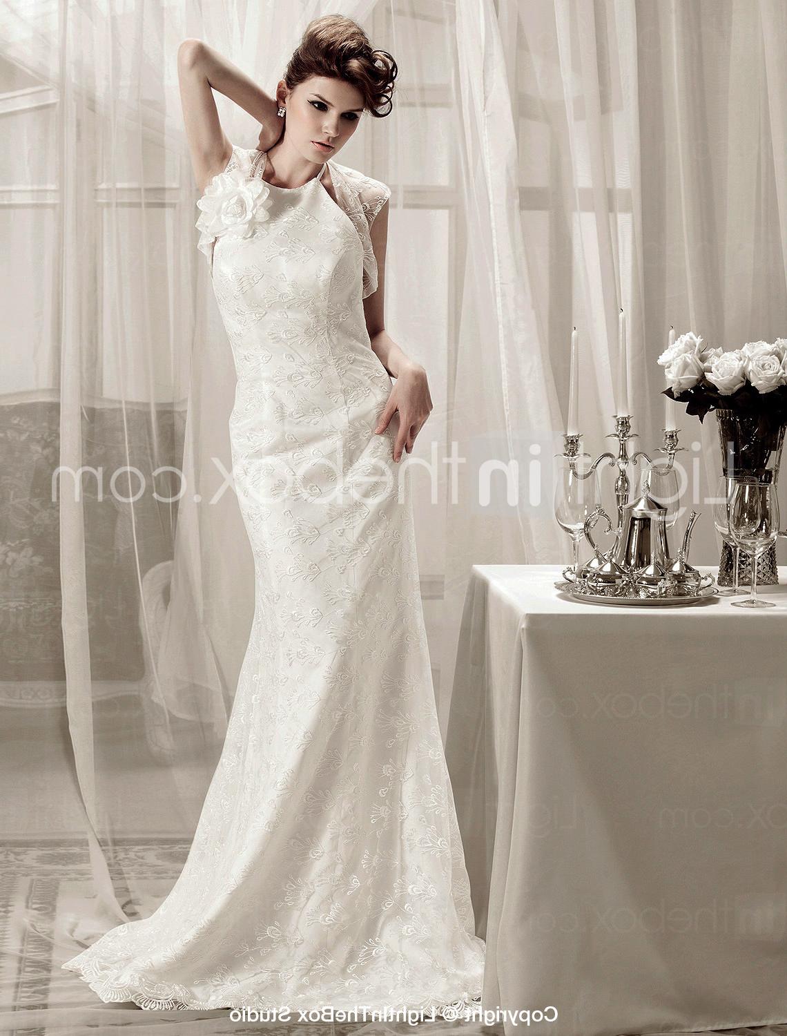 Train Lace Wedding Dress