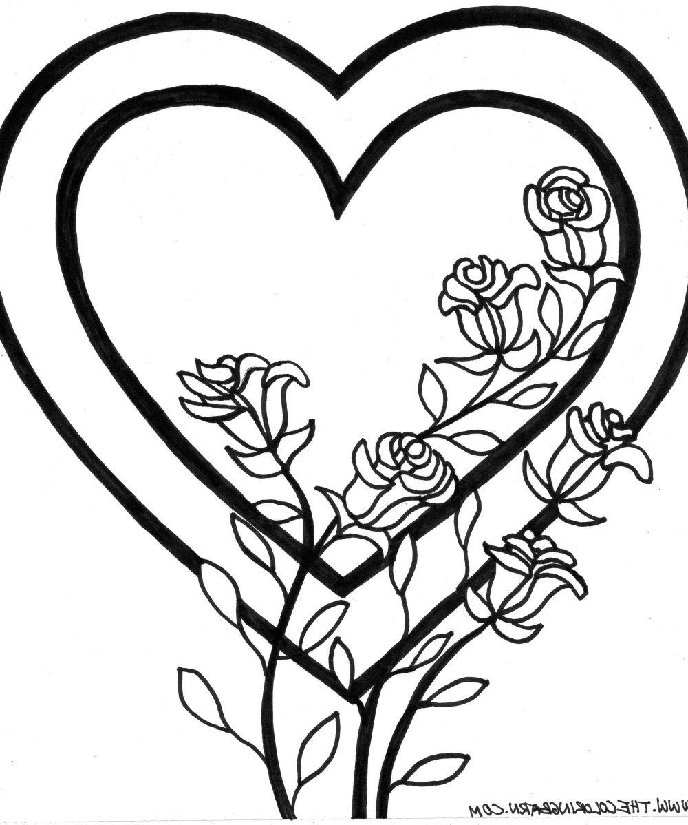 Valentine Coloring Pages