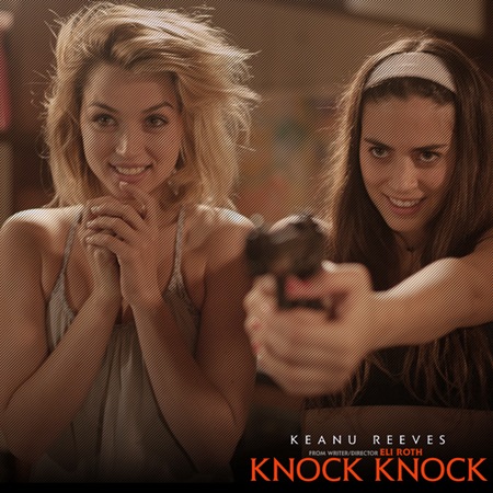 Ana De Armas and Lorenza Izzo in Knock Knock