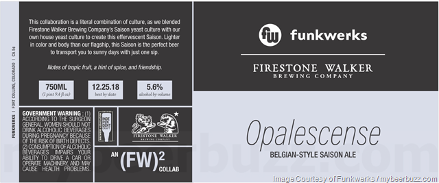 Funkwerks & Firestone Walker Collaborate On Opalescence