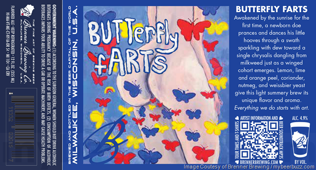 Brenner Brewing Adding Butterfly Farts