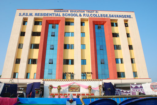 SPSM Residential school, 1st Main Rd, Swami Vivekananda Badavane, Davangere, Karnataka 577005, India, School, state KA