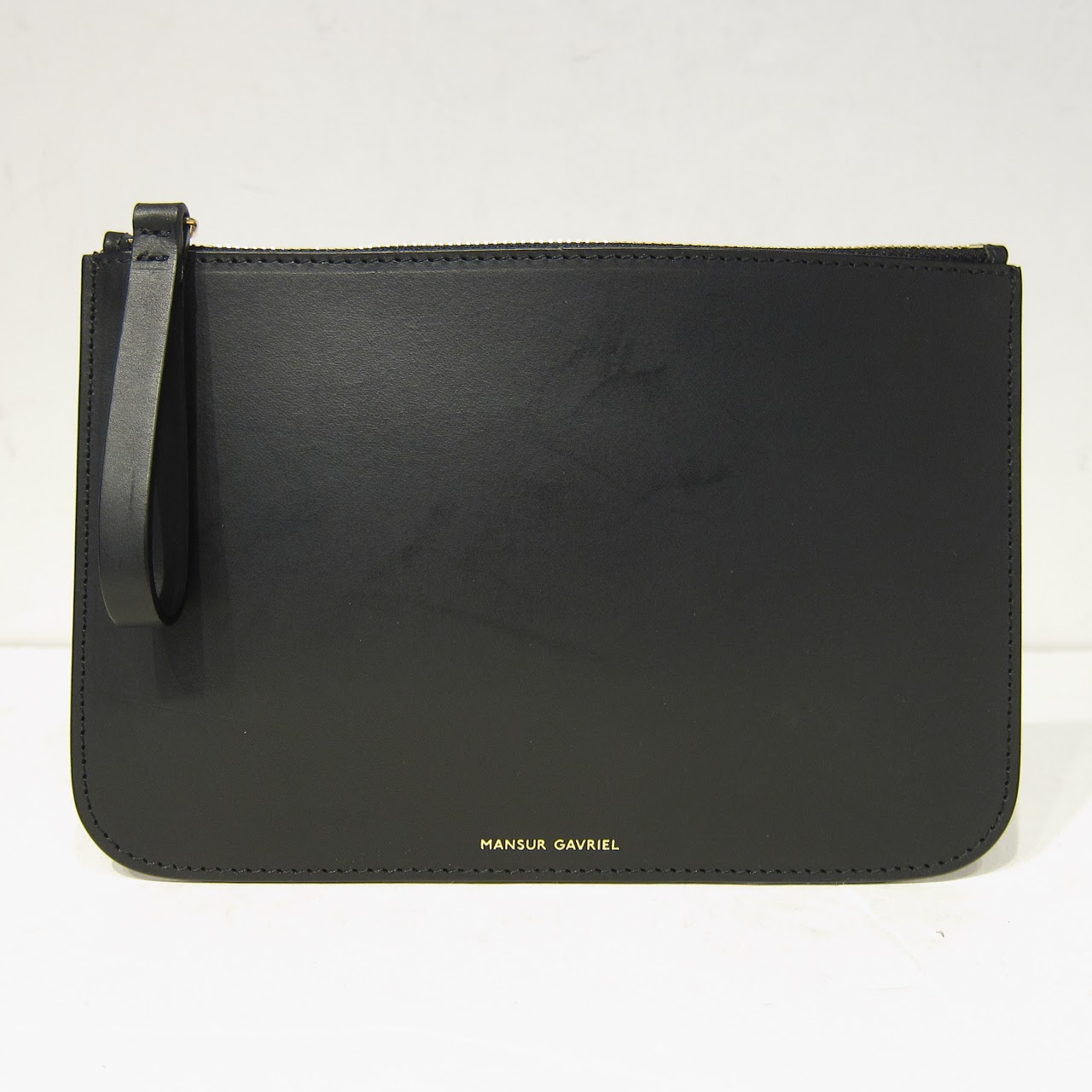 Mansur Gavriel Black Zip Pouch