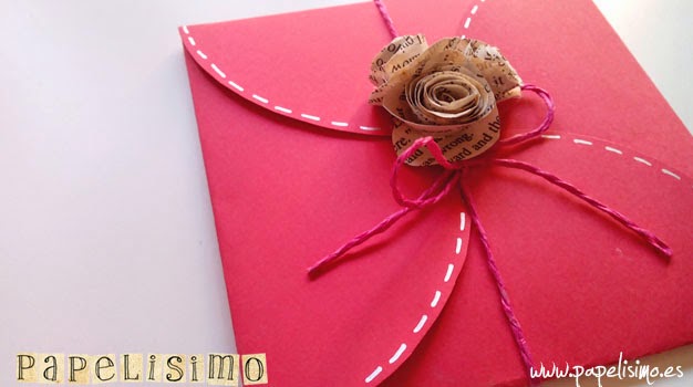 Haz un sobre para invitaciones, regalos o tarjetas. Nivel: Fácil