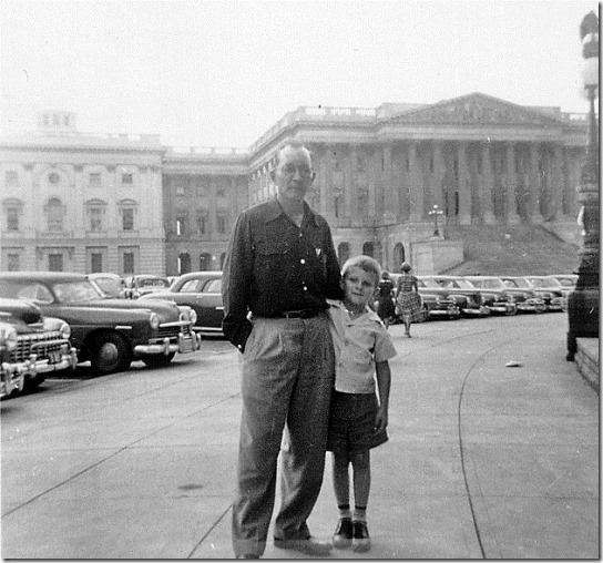 Charles and John Flora in Washington, D.C., summer 1951.