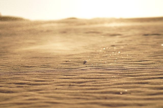 magical beach at sunset wells Norfolk