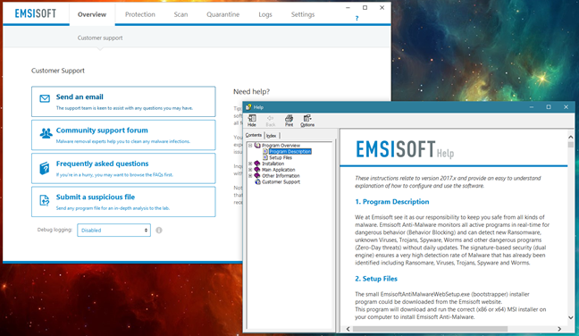 Emsisoft 안티 멀웨어