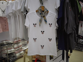 Mickey Mouse shirt for sale at Shiji Tianle in Beijing