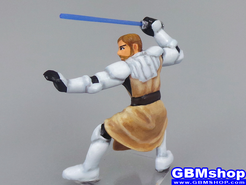 star wars miniature Imperial Assault Jedi General Obi-Wan Kenobi #1/6 Clone Wars Starter Custom Customize and Painting