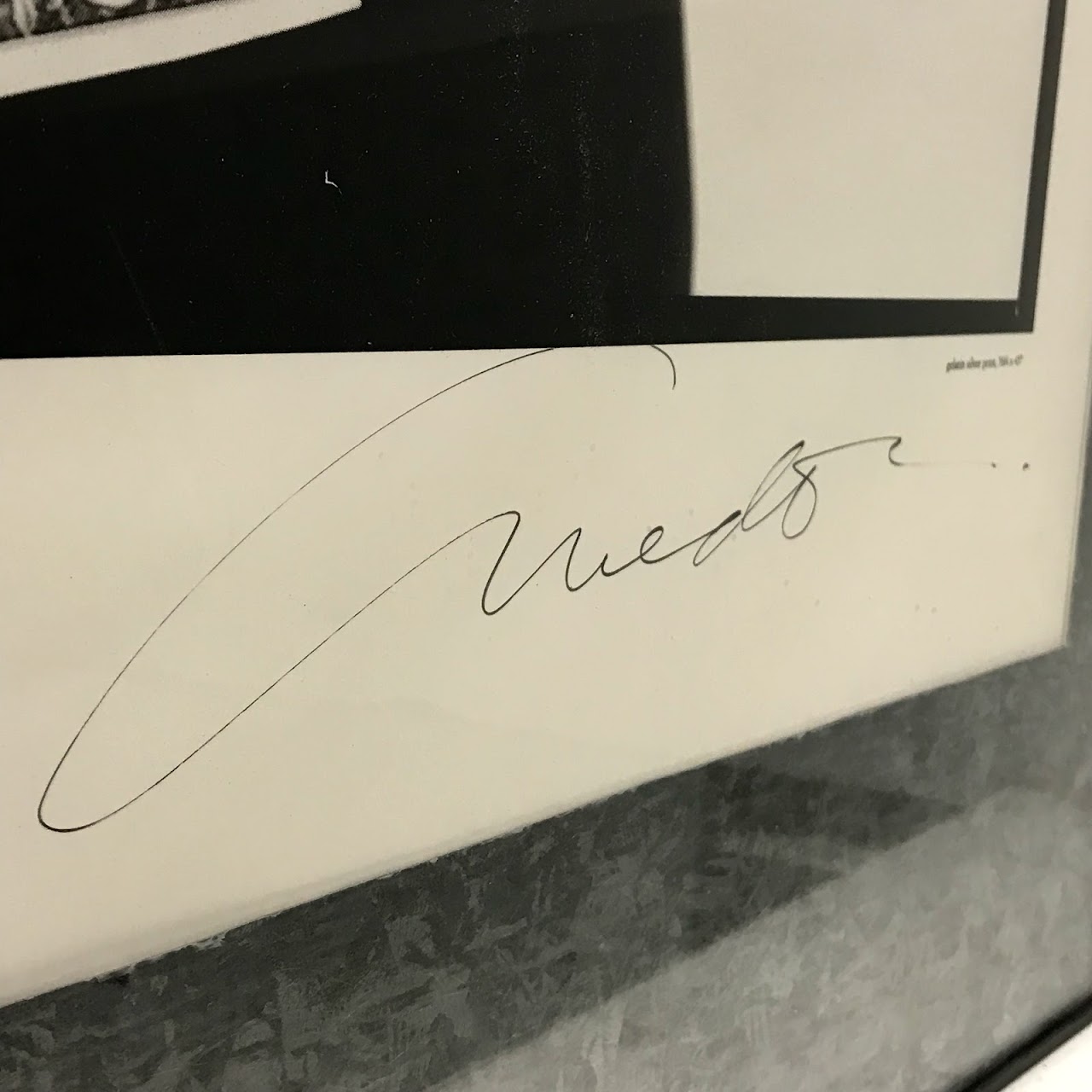 Richard Avedon Signed Poster