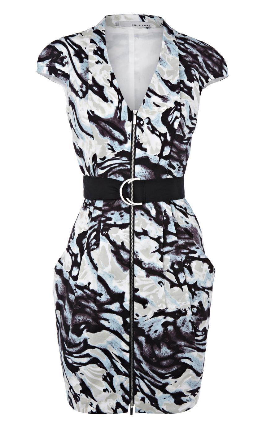 Karen Millen Zebra Print Dress