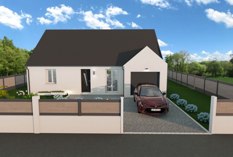  Vente Terrain + Maison - Terrain : 364m² - Maison : 79m² à Chanceaux-sur-Choisille (37390) 