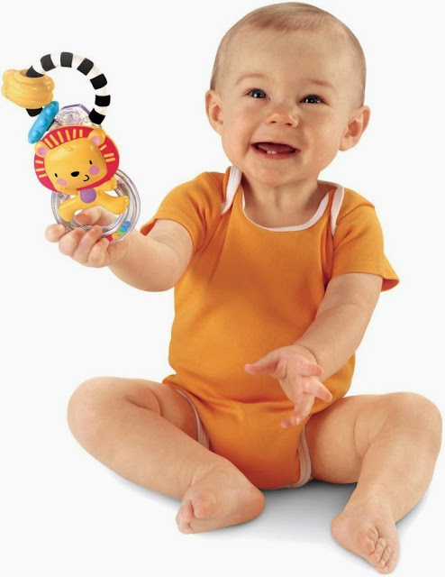 Lục lạc sư tử Fisher-Price W5803 Lion Ring Rattle