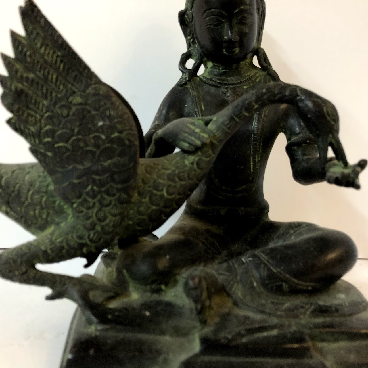 Buddha and the Swan Statue