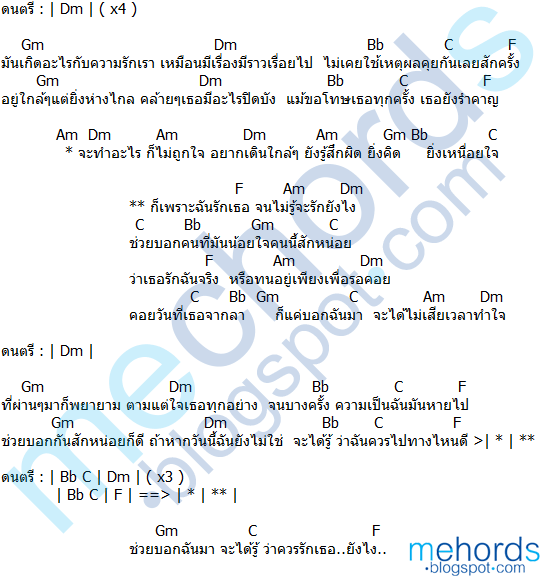 คอร์ดเพลง-รักจนไม่รู้จะรักยังไง-พี สะเดิด