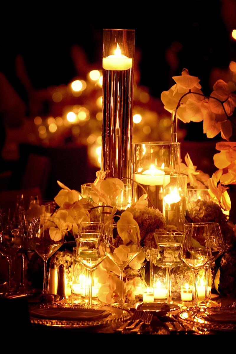 Candlelight and the fragrant