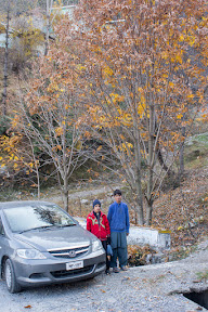 These kids were selling "Amlok" which they picked from the nearby tree, Galiyat