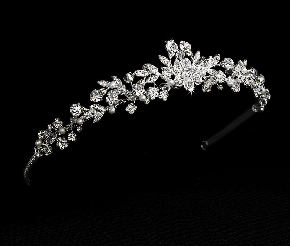 Swarovski Flower Bridal Tiara