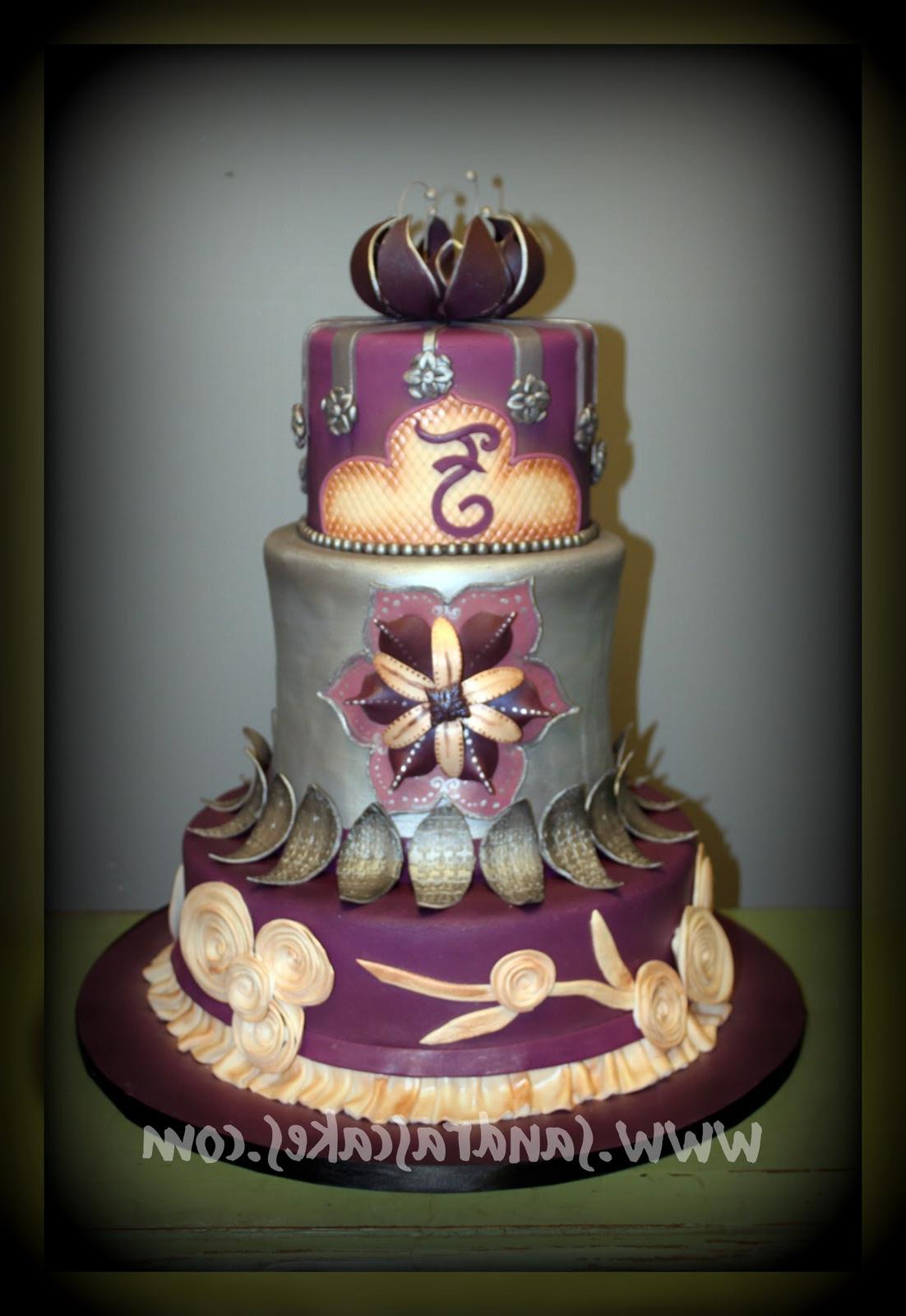 western vintage wedding cakes