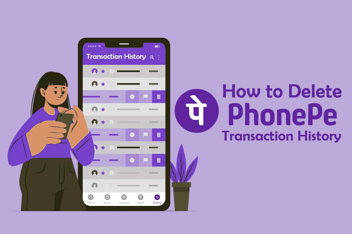 PhonePe 거래 내역을 삭제하는 방법