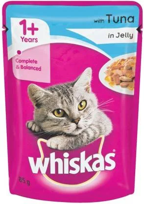 Whiskas Jelly Tuna Cat Treat - 85 gm