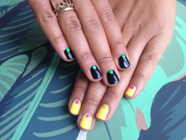 10. Neon Nail Colors for a Bold Teenage Statement - wide 8