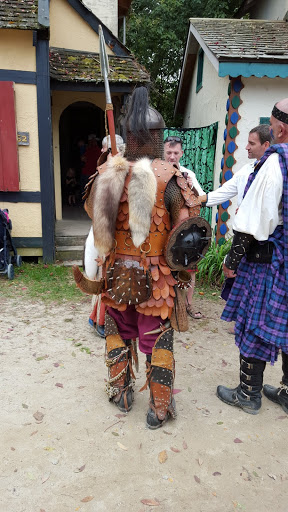 How does he sit down? Costumes at the Ohio Renaissance Festival