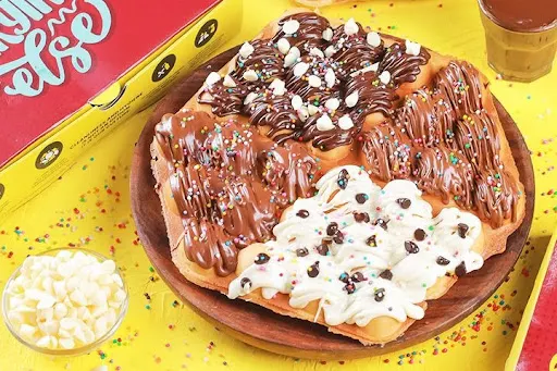 Four Chocolate Bubble Waffle