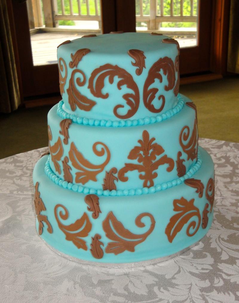 Tiffany Blue fondant